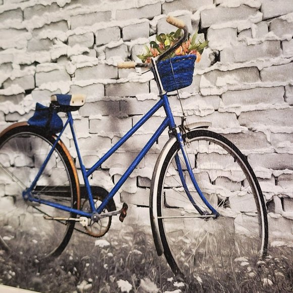 Flower Shop Bicycle Printed Framed Wall Art - Picture 12 of 15